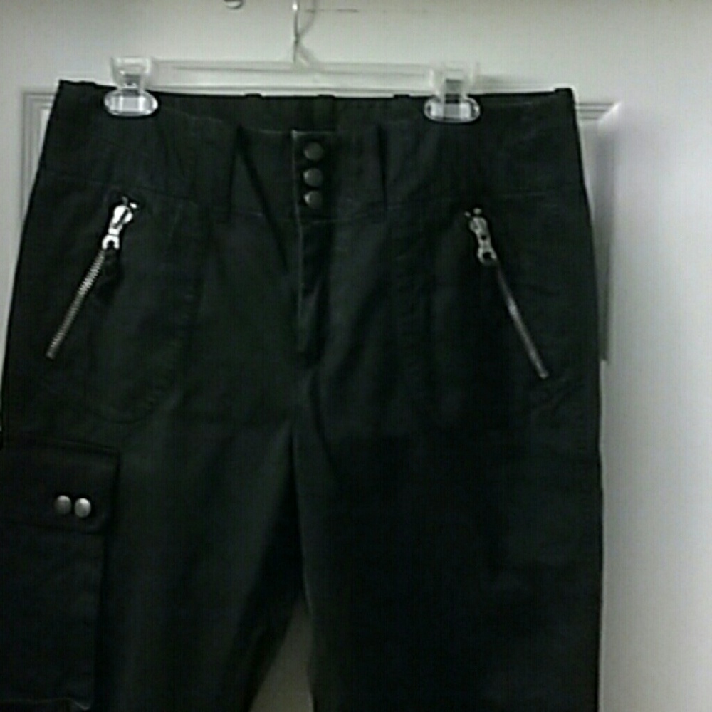 Black Diesel Cargo pants, size 30